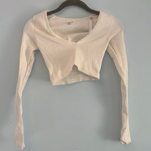 URBAN OUTFITTERS out from under white long sleeve